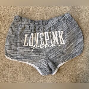 PINK Victoria's Secret Heather Gray Athletic Shorts